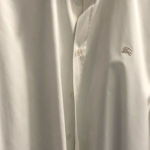 Burberry Nova Check White Button-down